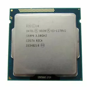 Intel Xeon E3-1270 V2 CPU Quad-Core SR0P6 3.5 GHz 8M 5 GT/s LGA 1155 Processor - Picture 1 of 1