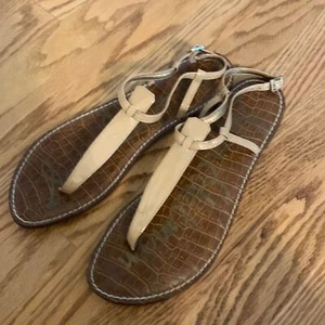 Sandalias Sam Edelman Beige Gigi - Talla 11 - Imagen 1 de 4