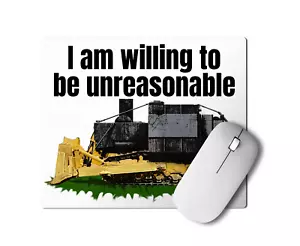 I am willing to be unreasonable - Mouse pad - Picture 1 of 5