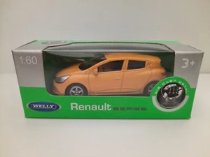 Modellino Statico Renault Clio RS Welly Auto Colore Giallo Scala 1:64 - Foto 1 di 1