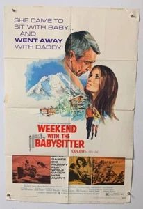 WEEKEND WITH THE BABYSITTER Original 1sh Movie Poster George E Carey Susan Romen - Picture 1 of 1
