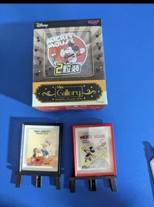 Walt Disney Soap Studios Mickey Mouse Mini Gallery Art with Stand 5 Prints - Picture 1 of 1