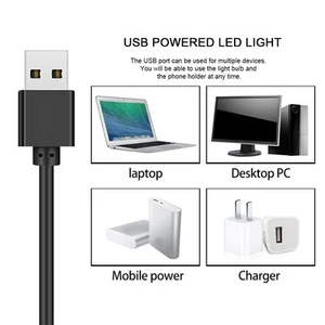 Universal Adjustable Selfie Ring Light Fill Lights With Support Bracket Ph VA - Photo 1 sur 12