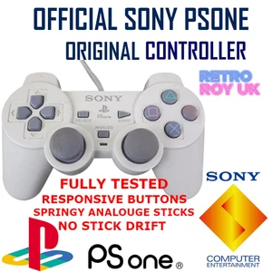 Official Sony PlayStation 1 PSone Wired Analog Controller SCPH-110 Genuine ps1 - Picture 1 of 1
