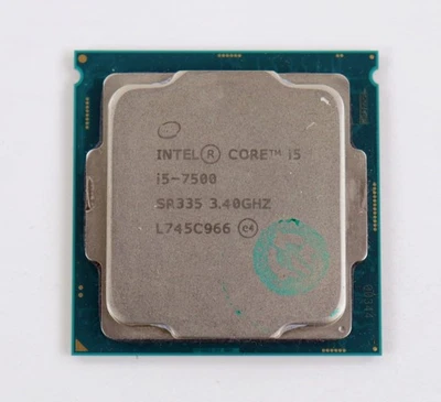 Intel Core i5-7500 Quad Core 3.40GHz LGA1151 6MB CPU Processor SR335 - Image 1 of 2