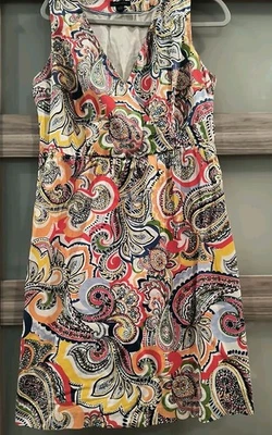 Tommy Hilfiger Sleeveless Paisley Dress - Image 1 of 4