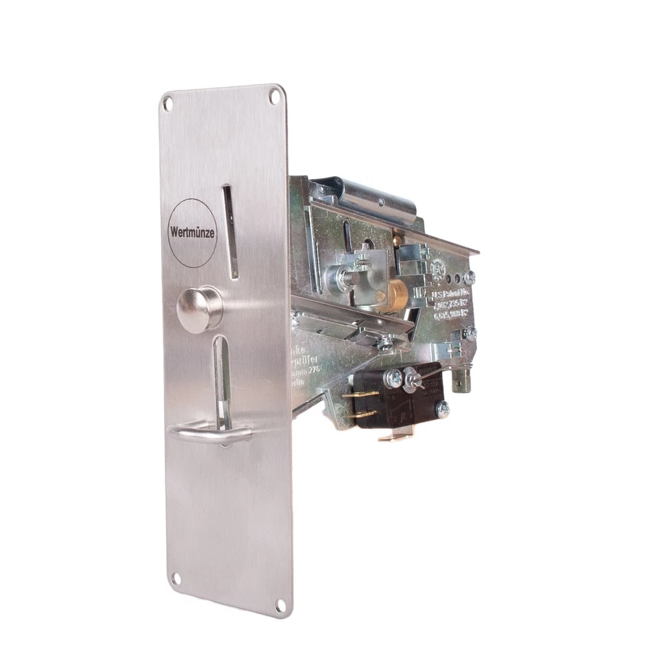 Mécanique Monnayeur W6000 Avec Plaque Avant En Inox Euro Ou Marques de Valeur - Image 1 of 1