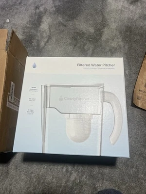 Clearly Filtered No. 1 Filtered Water Pitcher for Fluoride Removes Contaminants. - Image 1 of 4