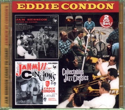 Eddie Condon Jam Session Coast To Coast / Jammin' At Condon's Doppel-CD USA - Bild 1 von 2