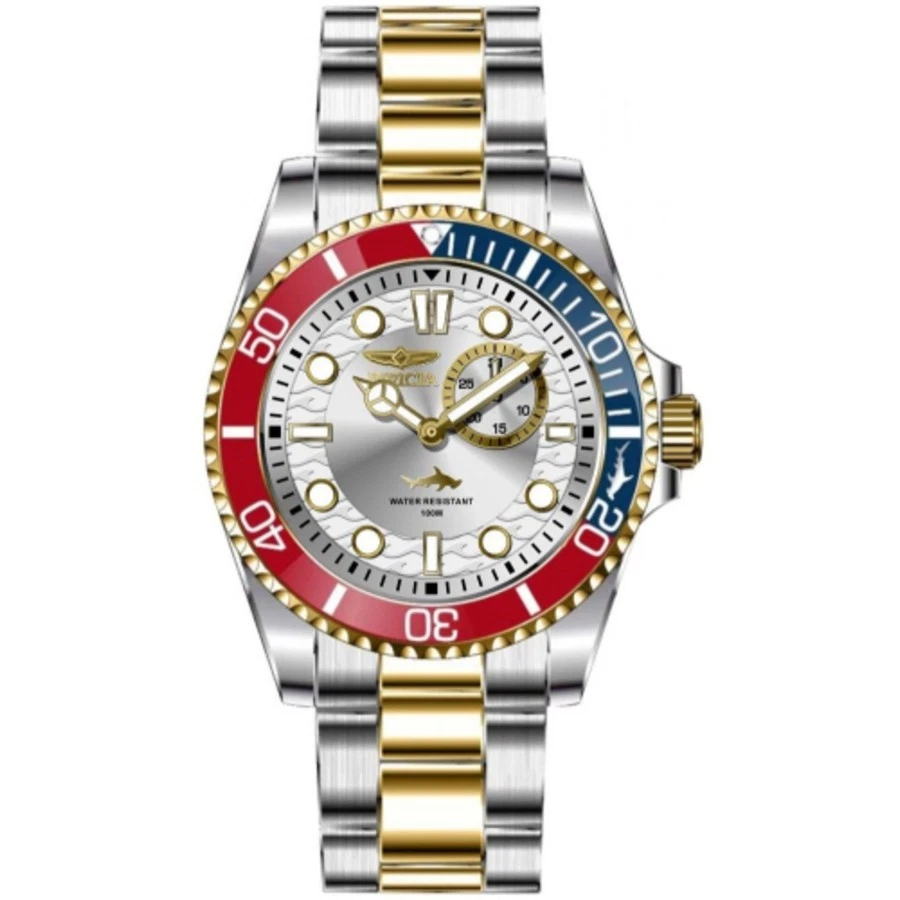 Reloj para hombre Invicta Pro Diver cuarzo esfera plateada 49273 Foto 1 de 1