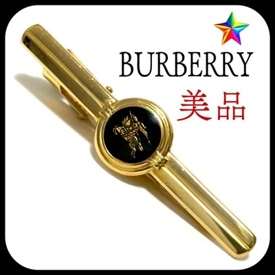 Burberry Logo Tie Pin Tie Bar Luxury Used Free Shipping - Image 1 of 4