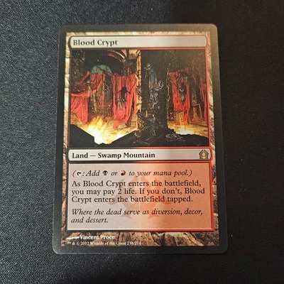 Blood Crypt - NM - MTG - Return to Ravnica - 238 - Rare - Image 1 of 2