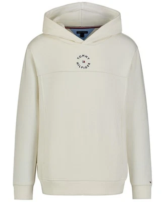 Tommy Hilfiger Little Boys Essential Logo Embroidered Fleece Hoodie SZ M DEFECTS - Image 1 of 4