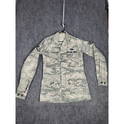 Chaqueta de campo camuflada del desierto de la Fuerza Aérea de los Estados Unidos Abrigo táctico militar utilitario para hombre talla 34XL Foto 1 de 4