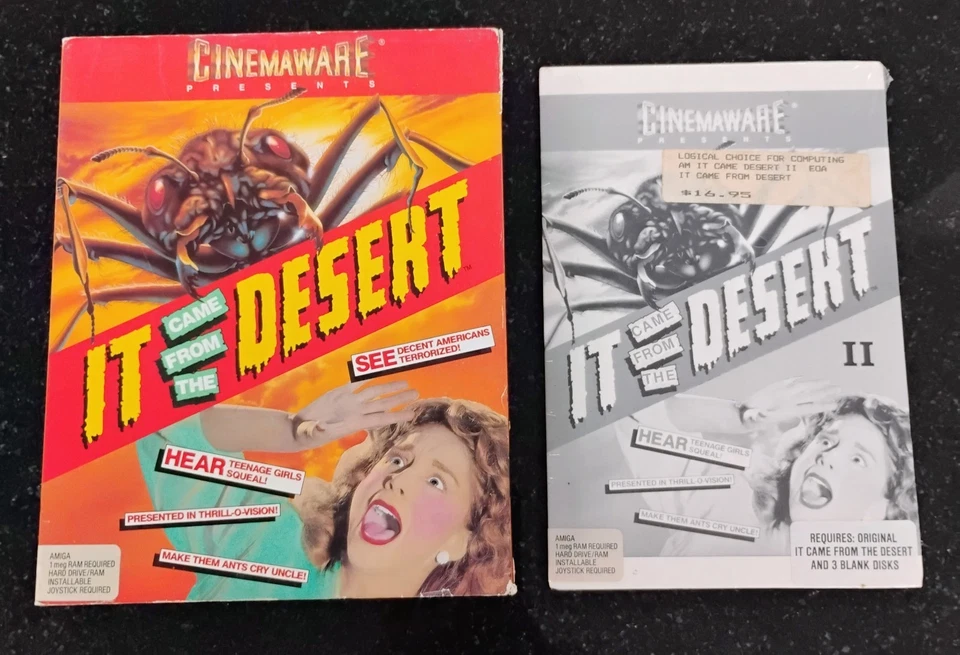 It Came From The Desert & It Came from the Desert II STILL SEALED, for the Amiga - Image 1 of 4
