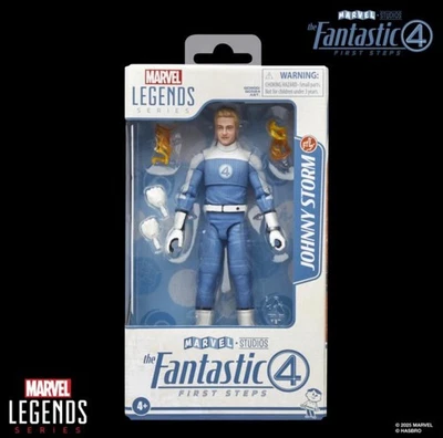 Figura de acción Hasbro Marvel Fantastic Four: First Steps Human Torch Johnny Storm Foto 1 de 4