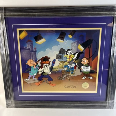 Chuck Jones Cel Firmado Director Actor Limited Bugs Bunny Looney Tunes Art Cell Foto 1 de 4