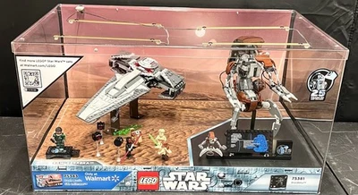 Lego Star Wars Walmart Darth Mauls Sith Infiltrado, Droideka Display75383,75381 Foto 1 de 4