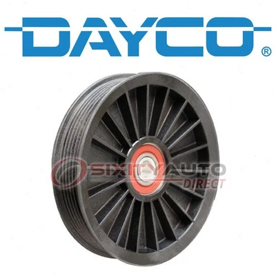 Dayco Drive Belt Idler Pulley for 1991-1993 Plymouth Voyager 3.3L V6 - ja Foto 1 de 4