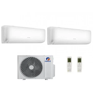 CLIMATIZZATORE DUAL SPLIT GREE COSMO 9000+9000 BTU GAS R32 WI-FI INTEGRATO A++/A - Foto 1 di 1