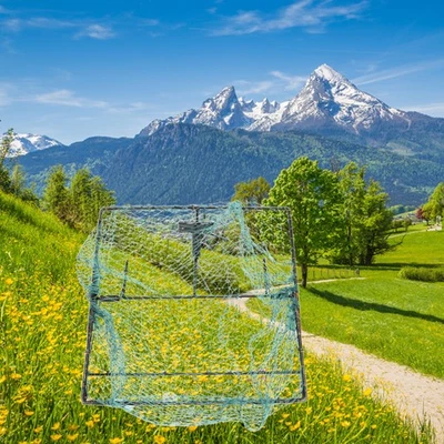 Catching Bird Opening Net Catching Bird Trap Mesh Green Polyethylene Mesh Steel - Image 1 of 4