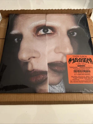 Lady Gaga MAYHEM Store Exclusive 180g Black Vinyl (Signed)  IN HAND FAST SHIP - Image 1 of 2
