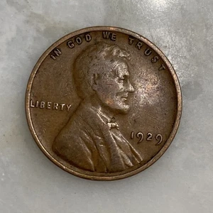 1929 Lincoln Wheat Cent - Picture 1 of 2