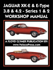 Floyd Clymer Jaguar Xk-E & E-Type 3.8 & 4.2 Series 1 & 2 Workshop  (Taschenbuch)