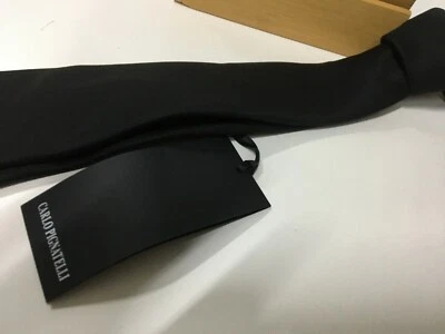 CRAVATTA CERIMONIA CARLO PIGNATELLI UOMO SPOSO TIE MAN CRAVATTONE INVITATO MAN - Immagine 1 di 4