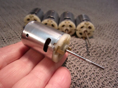 DC Motor 3-12 V, Ø 28 mm, extra lange Welle, Daten siehe ganz unten! - Bild 1 von 4