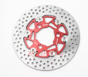 220MM 58MM 70MM Red Adelin Floating Disc Brake Rotor Fit Honda Ruckus Bike - Picture 1 of 4