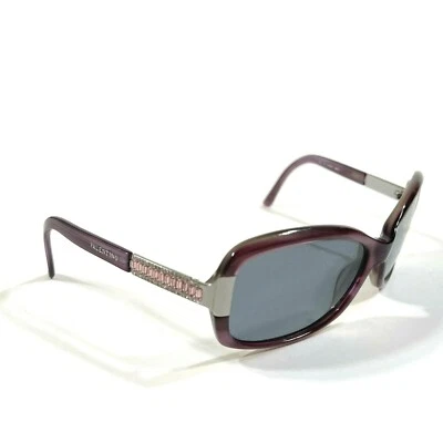 Valentino V5520/s 0ALF Eyeglasses Frames Purple Oval Bedazzled Rhinestones 110 - Image 1 of 4