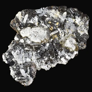 SPHALERITE (Huaron mining dist., Huayllay dist. Pasco, Peru) #M4221 61x71mm - Picture 1 of 3