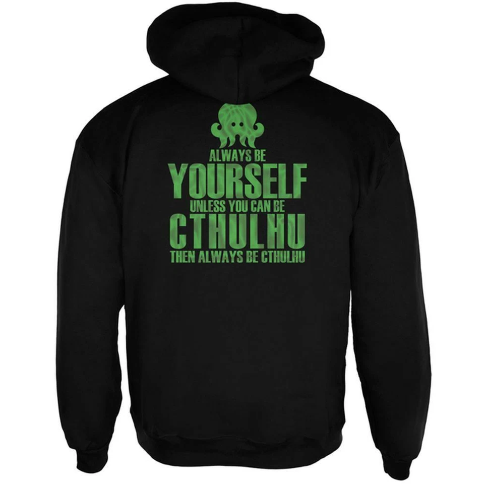 Мужская толстовка с капюшоном на молнии Always Be Yourself Cthulhu - Изображение 1 из 1