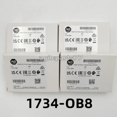 Módulo de saída digital AB 1734-OB8 Ser C Point I/O 8 pontos 1734OB8 novo lacrado TX - Imagem 1 de 4