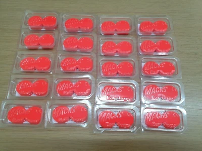 MACKS Mack's Ear Putty Plugs Schnarchschalldämpfer (2866) 20 Paar - Silikon SCHNARCHEN/SCHWIMMEN 29,99£