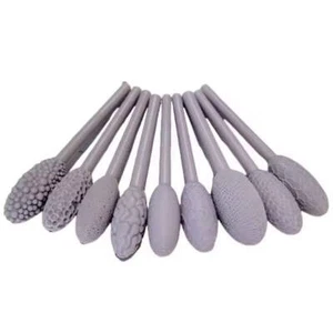 9Pcs Clay Texture Tools Sculpting Set Pattern Rollers Polymer Modelling Crafts - Picture 1 of 9