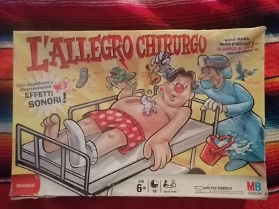 L Allegro Chirurgo Hasbro 2007 Gioco In Scatola Completo - Immagine 1 di 4