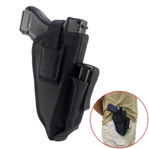 Tactical OWB Pistol Holster Waist Belt Pouch with Magazine Holder for Right/Left - Picture 1 of 10