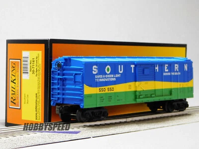 MTH RAILKING SOUTHERN BOXCAR #550550 O GAUGE train box car freight 30-71161 NEW - Image 1 of 4