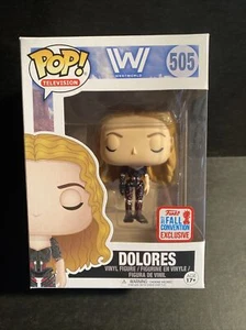 NEW 2017 NYCC Shared Westworld Dolores Funko Pop Figure #505 - Picture 1 of 8