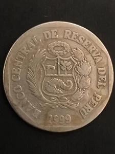 Moneda de 1 sol de 1999 / 1 sol coin from 1999 - Picture 1 of 2