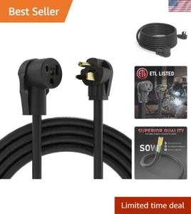 40ft 10 AWG Welder Extension Cord - Heavy-Duty Power Extension for Welding Ma... - Picture 1 of 10