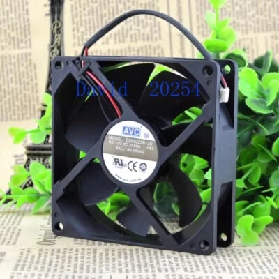 AVC 9025 12V 0.56A 9CM 2-wire A1 port Full speed Chassis fan DS09225B12U - Image 1 of 4