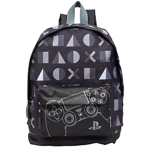 Playstation Grande Roxy Mochila Bolso Escolar Negro Mochila Niños Formas - Imagen 1 de 4
