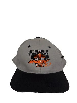 Sombrero ajustado vintage 2001 Indy 500 gris calce elástico talla L-XL Foto 1 de 4