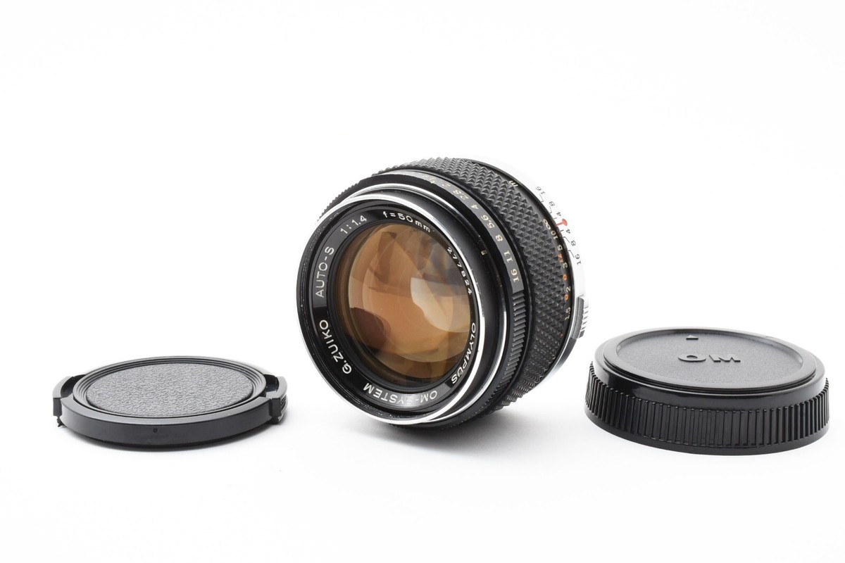 【美品】OLYMPUS G.ZUIKO AUTO-S 50mm f1.4 Olympus OM G Zuiko 50mm f1 4 