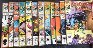 12 COMIC LOT FANTASTIC FOUR #291-302 MARVEL 1986-87 KEYS! - Picture 1 of 15