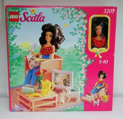 Lego Scala 3201 Living Room Salon Poupée Vintage Doll - 1997 Neuf New - Photo 1/4