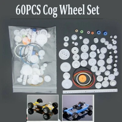 Cog Wheel Plastic Gear Pulley Innovative Intelligence Toy Motor-Robot-Children